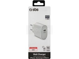 Carregador USB-C SBS 20W Branco (Outlet Caixa Aberta)