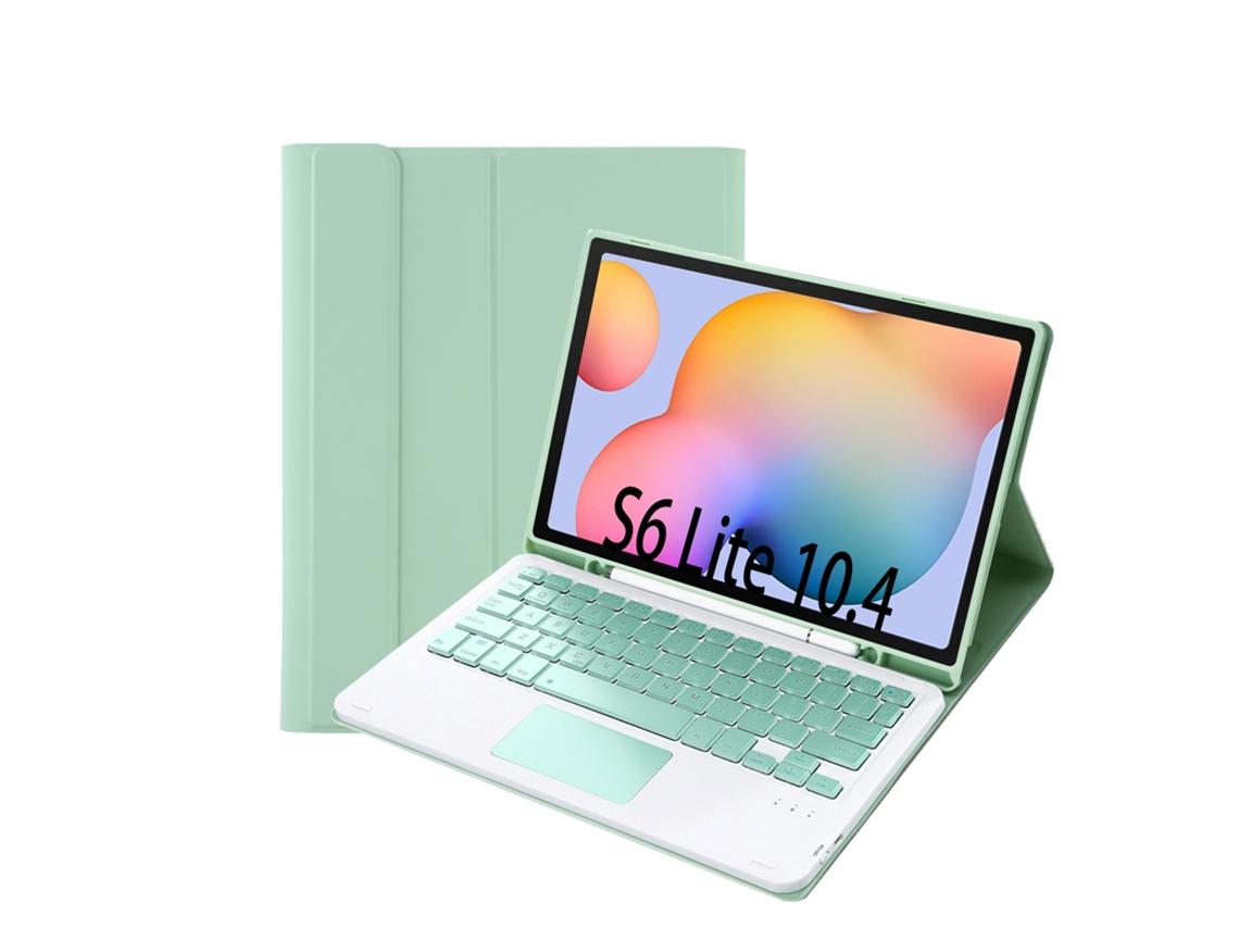 Lurelia Capa Com Teclado Bluetooth Para Samsung Tab A8 10.5 Com Bandeja Para Caneta