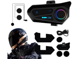 Casque Écouteurs Moto Sistema De Comunicação À Carga Type-c