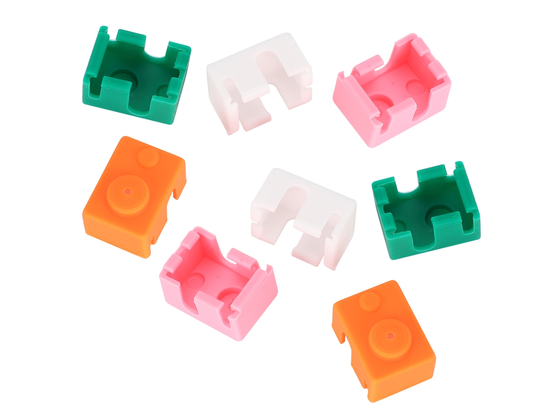 Peças De Capa De Silicone Para Bloco Aquecedor Resistente A Altas Temperaturas - Acessórios Para Impressora 3d