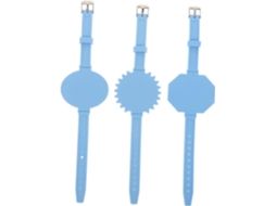 Pulseira De Lembrete Enfermagem Reutilizável Em Silicone, Confortável E Durável, Pacote Com 3 Unidades, Ideal Para