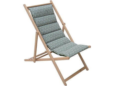 Poltrona reclinável acolchoada para jardins privados, tecido repelente de abacate norueguês, Jardin Prive