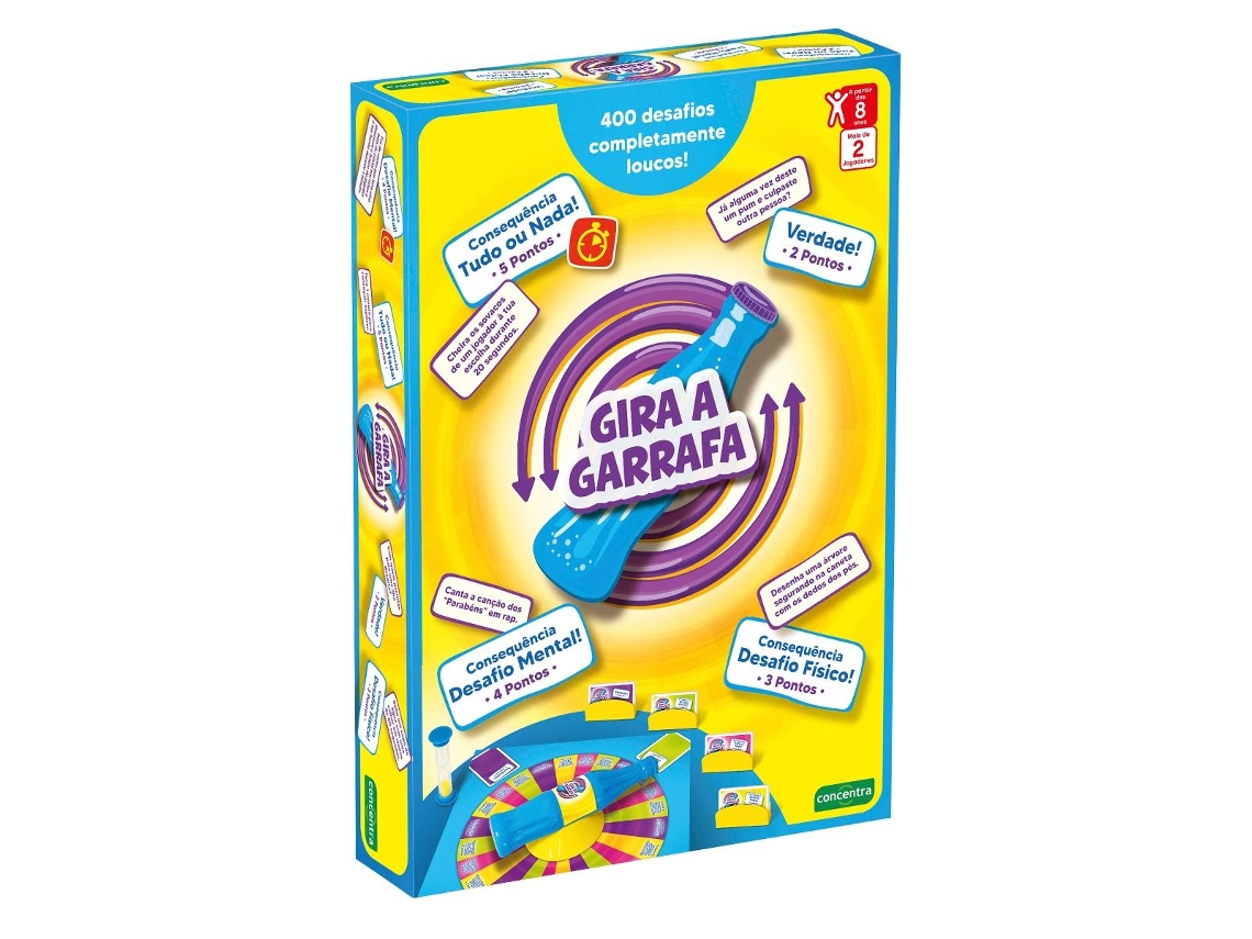 Jogo Infantil JOGOS CONCENTRA Gira A Garrafa