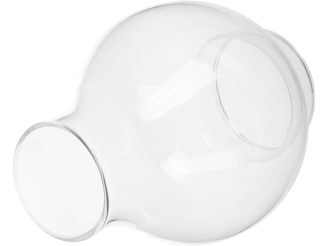 Vidro Redondo E Resistente Para Lâmpada De Querosene, Formato Redondo, Proteção Contra Vento, Ambiente