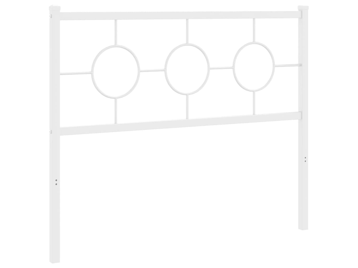 Headboard, Headboards Vidaxl Branco Aço (107 Cm)
