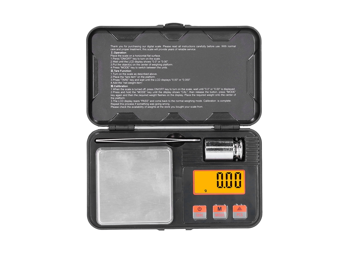 Balança de café com temporizador, 3kg/0,1g