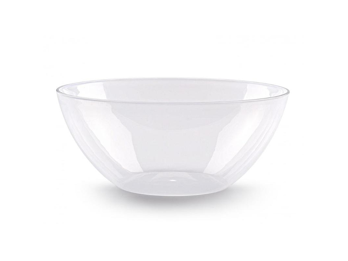 Ensaladera transparente 2,4l 23 cm