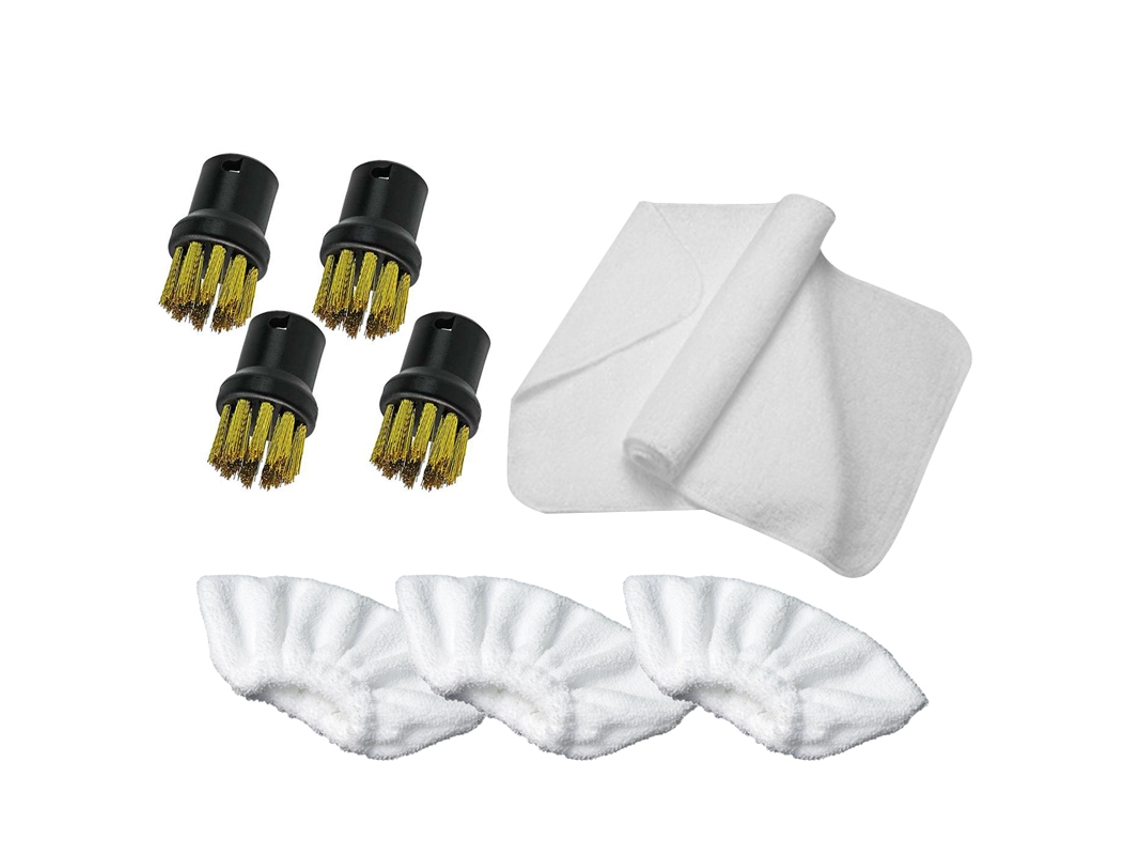 9 conjuntos multifuncionais de limpeza geral a vapor de escovas de latão para acessórios Karcher Sc1 Sc2 Sc3 Sc4 Sc5