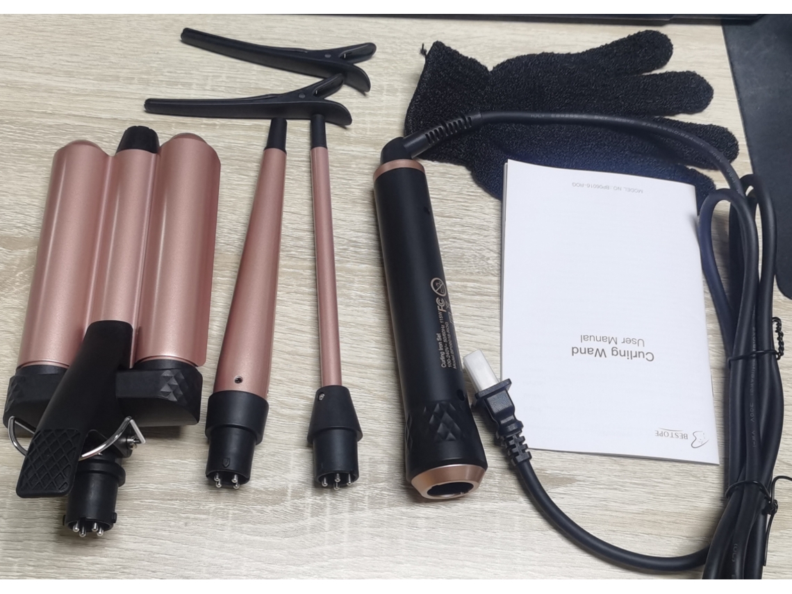 Pente De Cabelo Prancha De Curl Para Casa E Viagem Leve E Durável De Material Premium