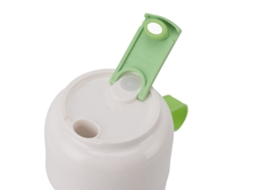 Liquidificador Portátil USB Recarregável com 12 Lâminas de Aço, 340ml, Verde | S/MARCA