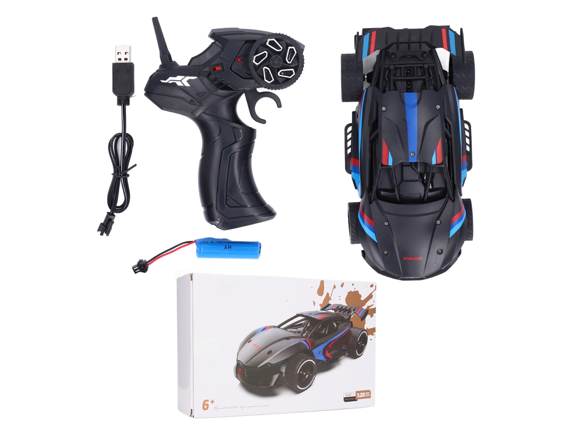 Mali carro de Controle Remoto 1:20 2.4g Resistente a Impactos Brinquedo de Corrida Estiloso