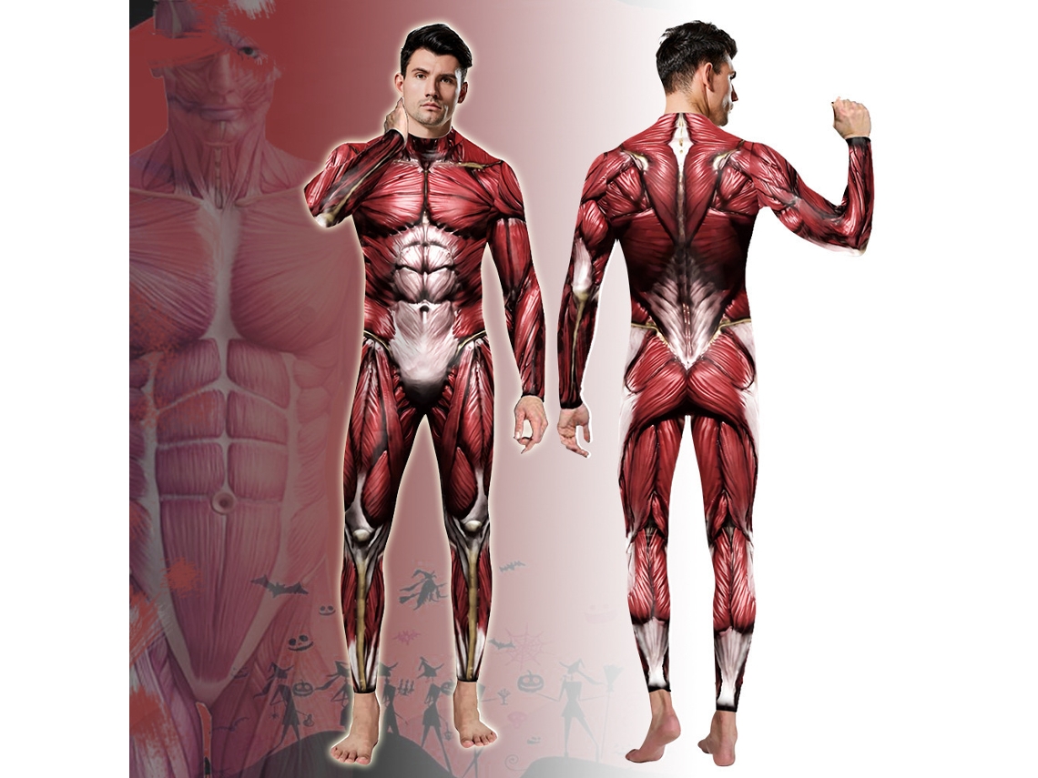 Body Muscular Cosplay S