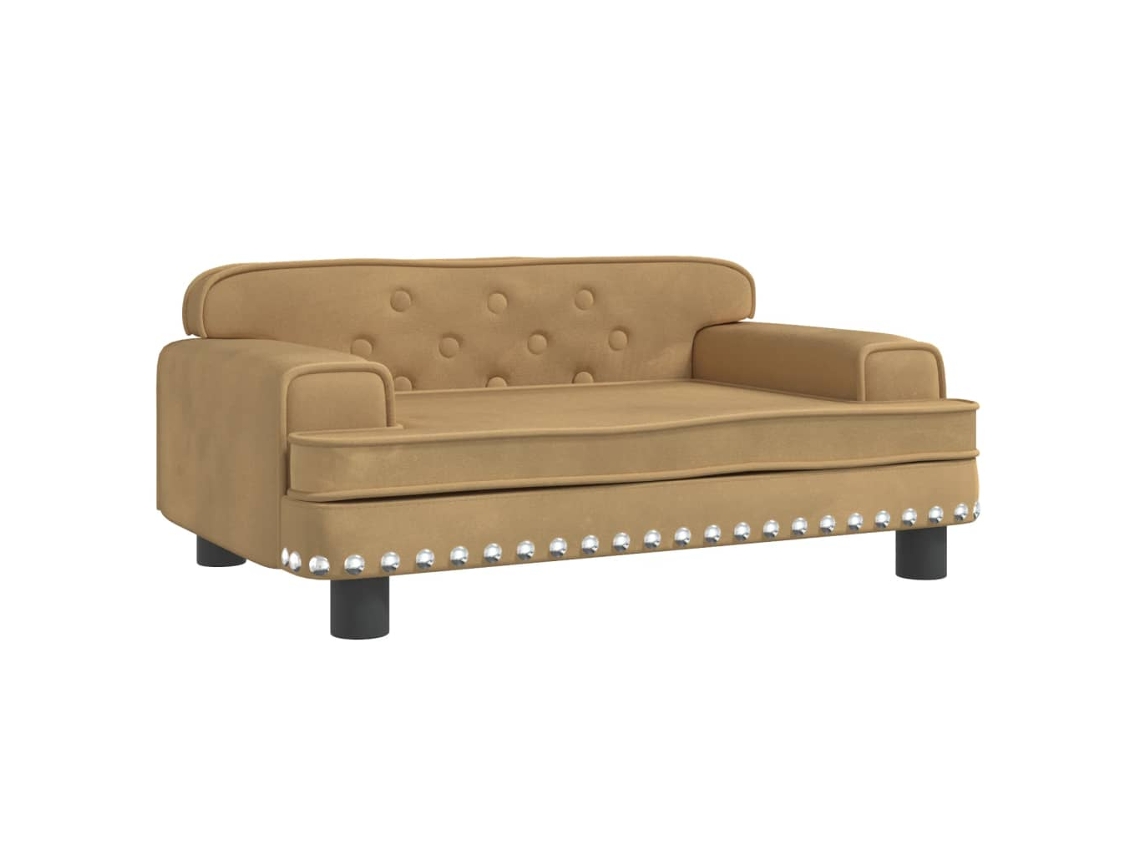 Kids Sofa, Kids Sofas Vidaxl Marrom Veludo (70 X 45 X 30 Cm)