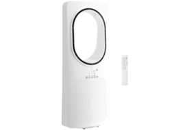 Ventilador Torre Sem Pás, 36db, 45°, 3 Vel., 3 Modos, Timer 15h, Branco. ZENCORE SERVICES