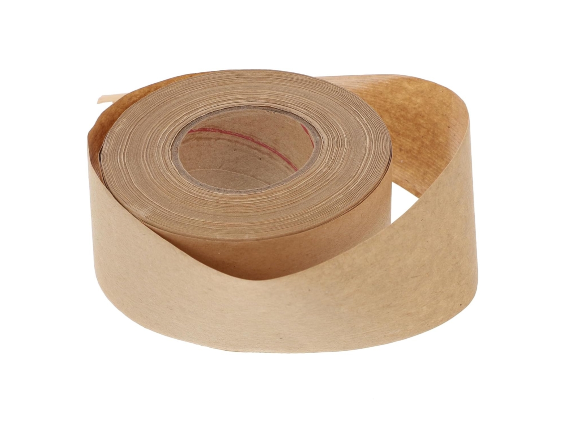 Papel Kraft Marrom Ativado por Água, Feito de Fita Adesiva. Papel Kraft Resistente. Impermeável e CHABERLU