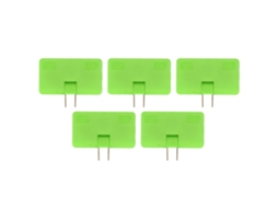5 Adaptadores de Tomada 1 para 3 com Rotação de 180° S/MARCA