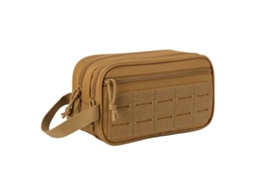Necessaire, Design Compacto, Construção Durável, Caqui