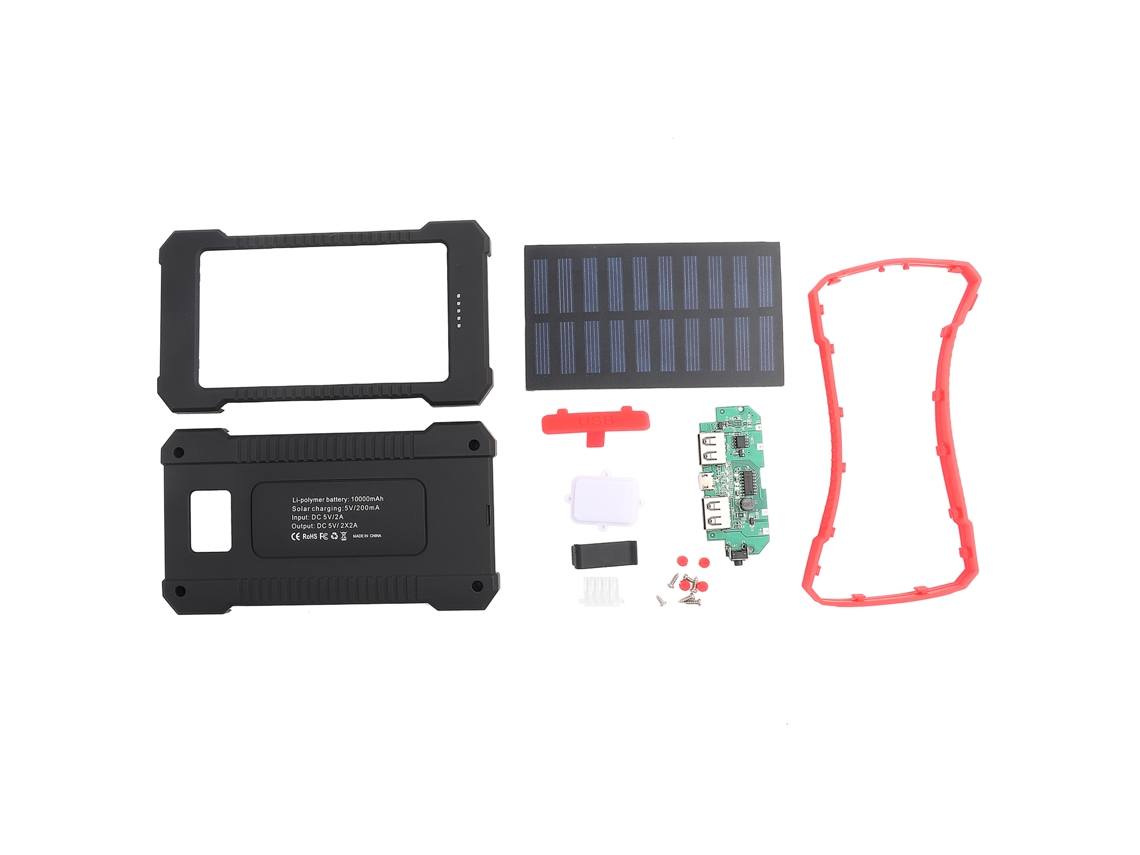 Kit de power bank solar com carregamento rápido EOOCOO