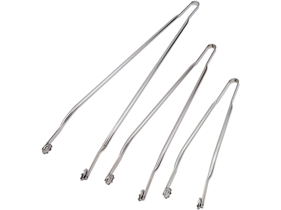 Conjunto Com 3 Itens Pinça Para Churrasco Rodas, Pinça Para Churrasco, Utensílios Para Churrasco, Pinça De Cozinha Em