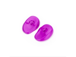 Proteção para as orelhas ao tingir o cabelo (2 pares) Rosa vermelha INF