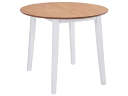 Dining Table, Dining Tables Vidaxl Branco Mdf (n/a)