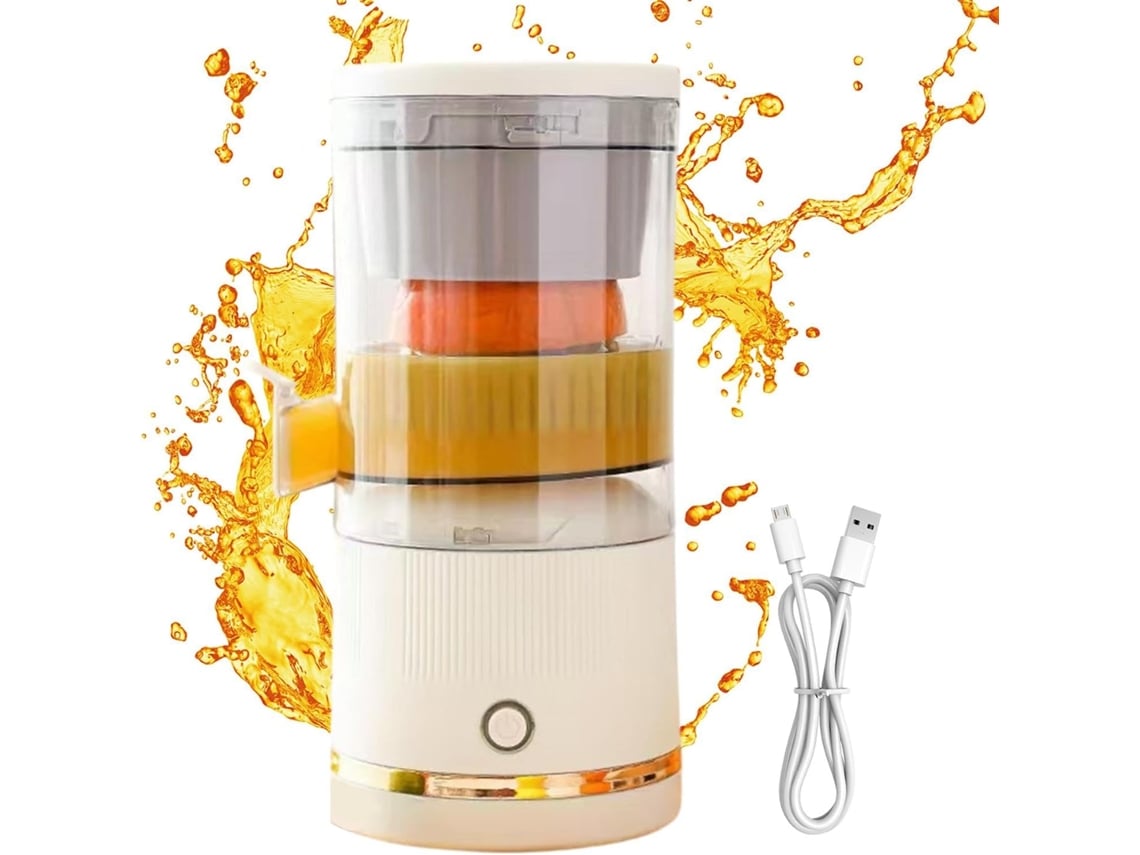 Espremedor de Separação Automático Eifson 600ml, 7,4 V (Branco)