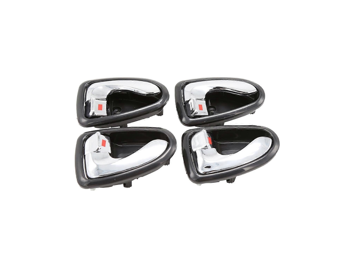 Conjunto De 4 Maçanetas Internas Para Portas De Carro, Compatíveis Com Accent 01-06._yua