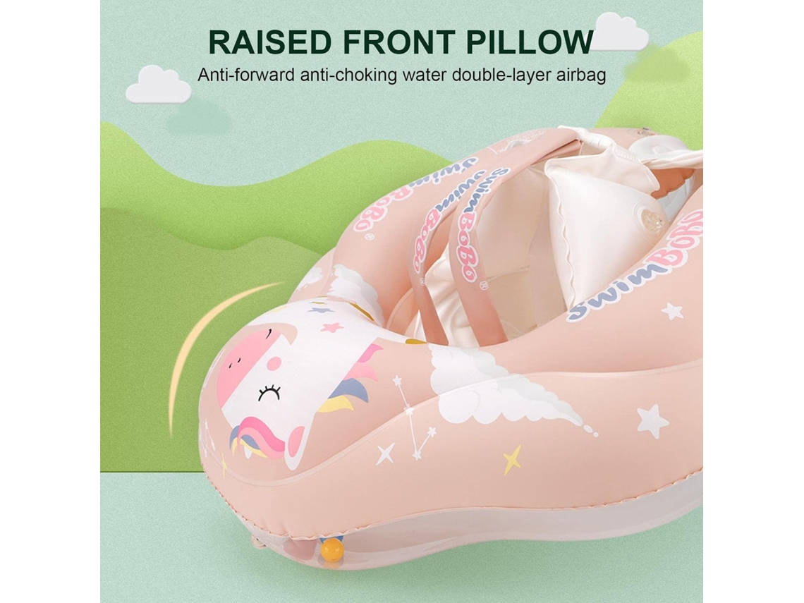 Anel De Banho Inflável Relaxante Para Bebês - Durável E Relaxante Para Bebês -aquaforge