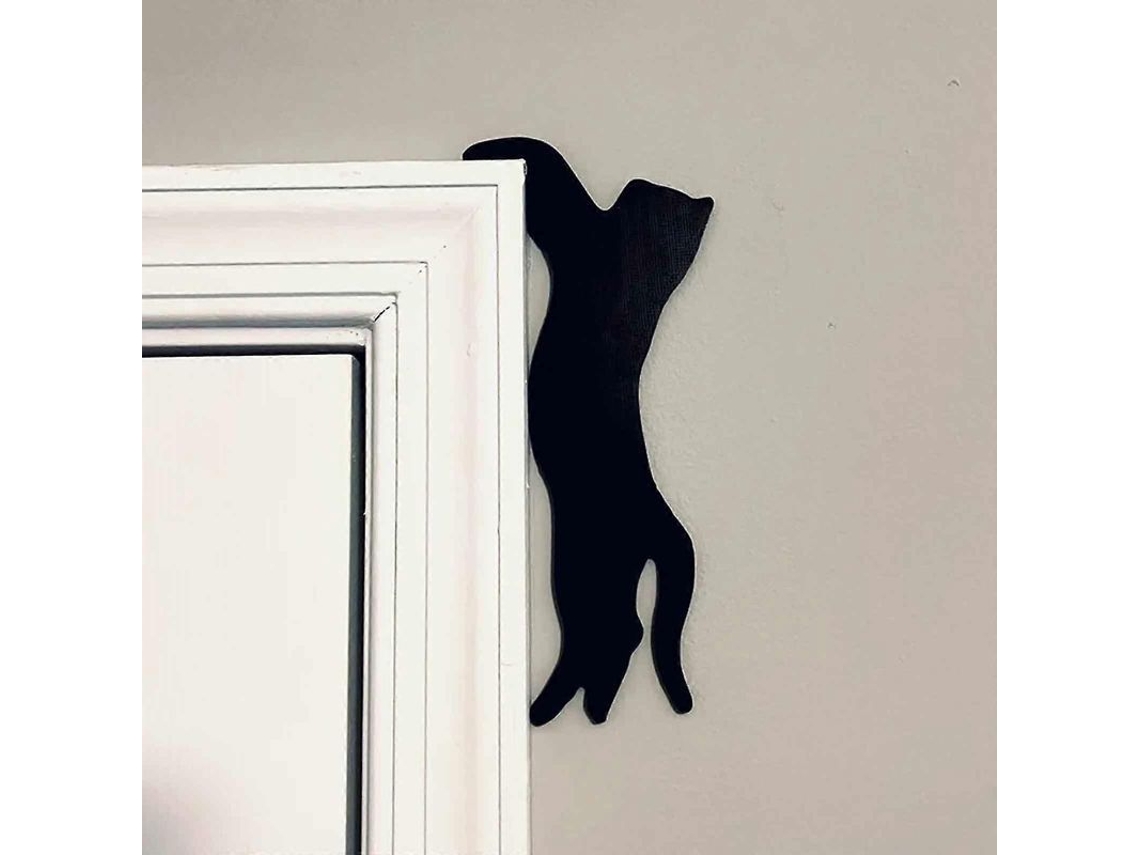 Decoração De Quadro De Porta Para Gatos De Feriado Em Casa Para Halloween A
