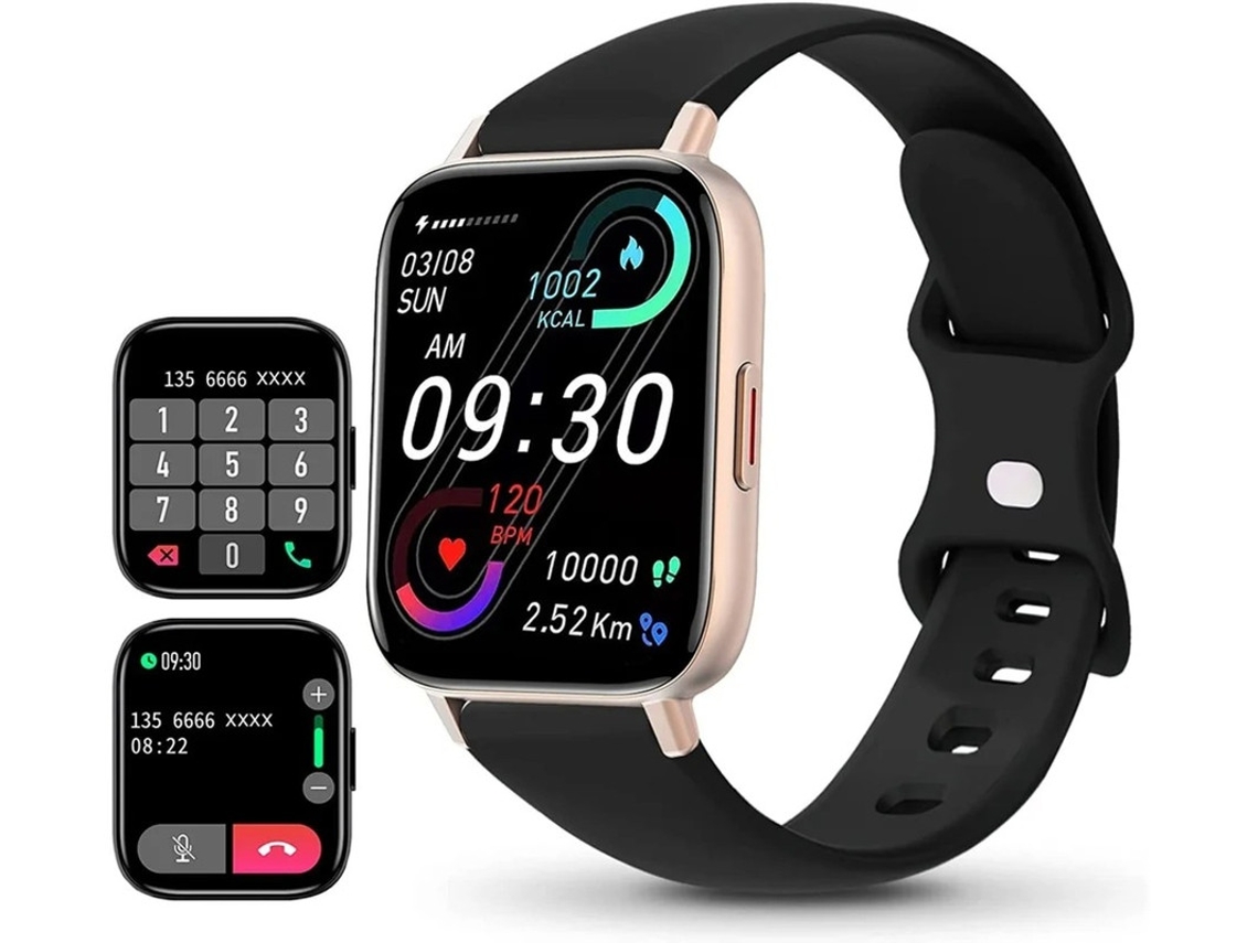 Smartwatch Bestvite I20 ativa ou monitora automaticamente o baixo ruído