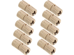 Conjunto de 10 Dobradiças Invisíveis de Cobre para Móveis e Caixas de Joias, com Abertura para Portas. SFUSHOS