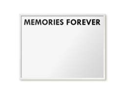 Magnetic Wall Board Memories Forever For The Office Espelharte (80x60 Cm)