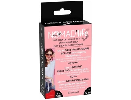 Coffret de Rosto NOMAD LIFE Cuidado de Pele (Outlet Caixa Aberta - 4 x 5 ml)