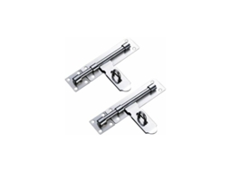 Fechadura Deslizante De Duas Peças, Aço Inoxidável Com Furo Para Cadeado, Porta, Quarto, Banheiro