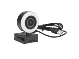 Webcam 2k 1080p Com Foco Automático, Microfone Integrado E Luz De Preenchimento, Fácil Instalação Para Pc Brilvibera