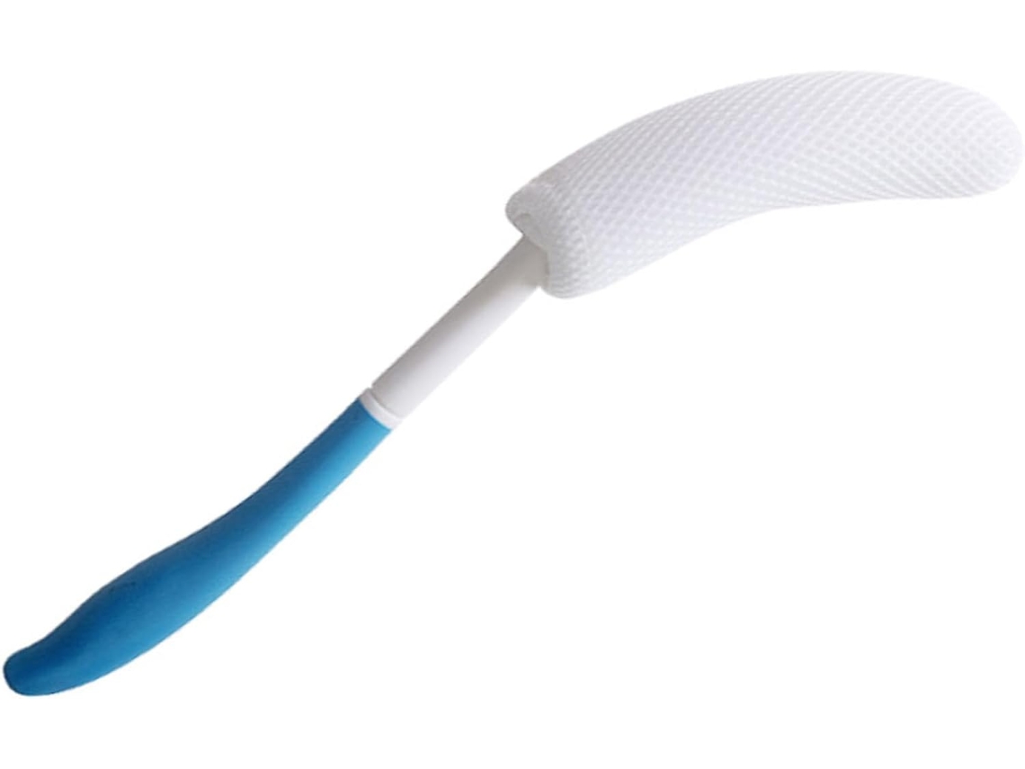 Escova De Banho Para As Costas Healifty Com Cabo Longo, Esponja Nano Esfoliante, Tpr Abs, Unissex, Cuidados Com O Corpo