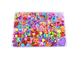 Primerox kit de Fabricação de Pulseiras de Contas Diy para Crianças com 24 Compartimentos Brinquedo Educativo Tipo 3