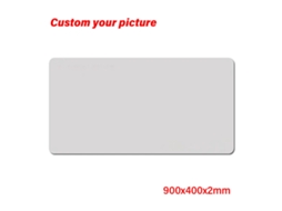 Mouse Pad De Borracha Grande, Opção Personalizável Para Jogadores Null 900x400x2mm Aquaforge