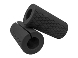 Pernas De Barra Grossa Para Levantamento De Pesos, Cabos De Academia Com Silicone Anti-derrame, 1 Par