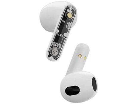Auriculares Bluetooth True Wireless STREETZ T150 (Outlet Caixa Aberta - In Ear - Microfone - Branco)