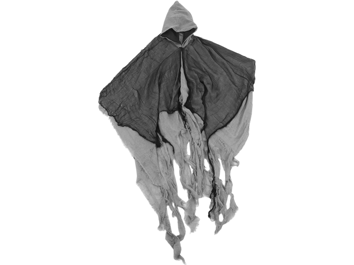 Fantasia De Halloween Com Capa E Capuz De Ceifador Para Adultos - Roupa Assustadora Para Cosplay De Terror