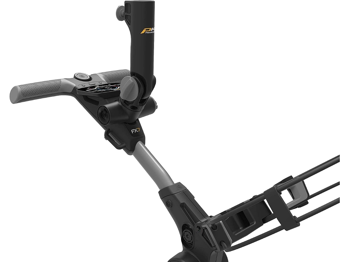 Suporte De Guarda-chuva Powakaddy Para Carrinho De Golfe, Ajustável Em Qualquer Ângulo, Compatível Com Modelos Fx E Ct