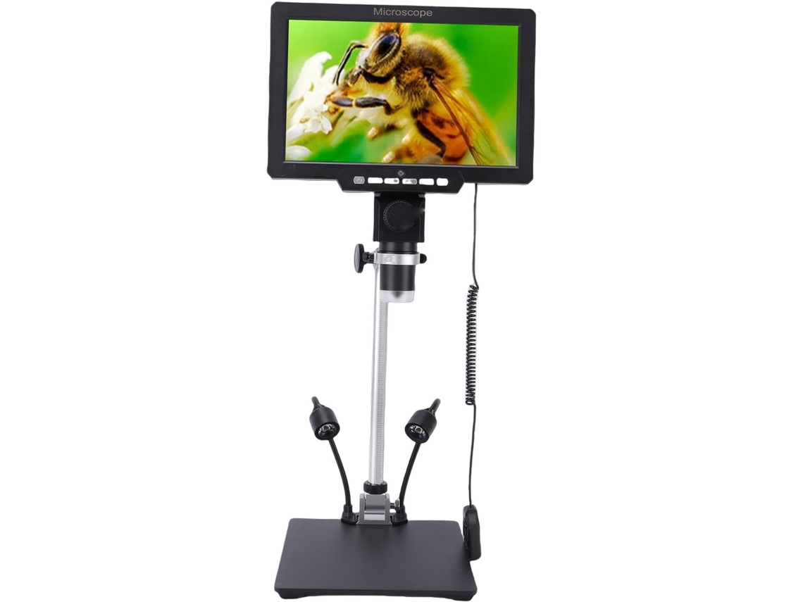 Microscópio Digital Hd De 10,1 Polegadas Com Ampliação De 2000x