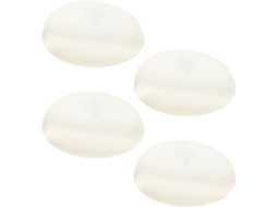 Bases Redondas De Feltro E Tela Para Chapéus Femininos (4 Peças) - Materiais Práticos Para Confecção De Chapéus