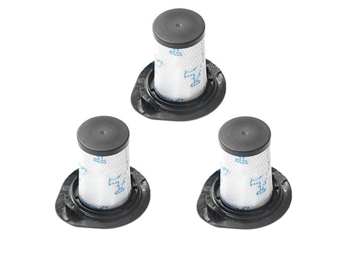 3 peças filtro hepa para rowenta zr009002 rh9252 rh9276 rh9286 rh92 robô aspirador de pó acessórios peças reposição