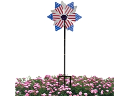Cata ventos de Jardim Cata ventos Patrióticos com Hastes de Suporte, Cata ventos para Jardim Externo, para Canteiros de CHABERLU