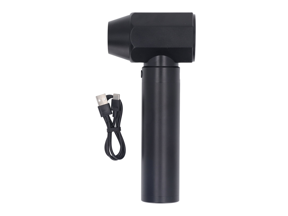 Duster Elétrico Recarregável 140000rpm Turbina 17 Lâminas Portátil