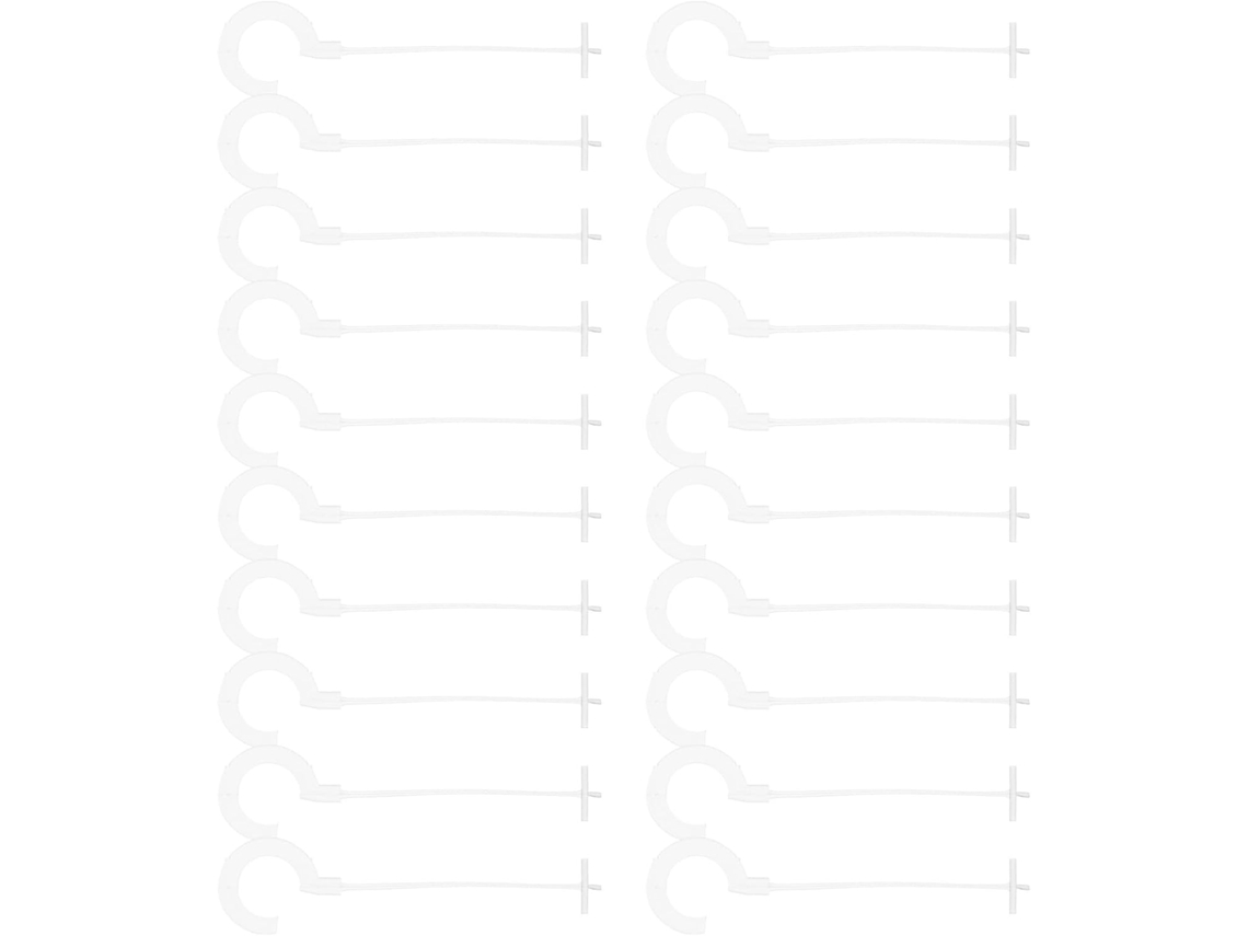 Kit De 15 Tiras Elásticas Para Lancheira Bento,s, De Nylon 25mm, Em 5 Cores. Práticas Para Fixação E Transporte Ao Ar