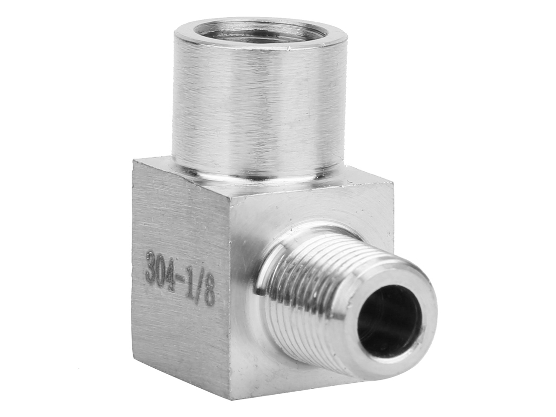 Laxiscreed Conector De Cotovelo Com Roseta Macho E Fêmea Para Conexões Rápidas De Ar E Óleo