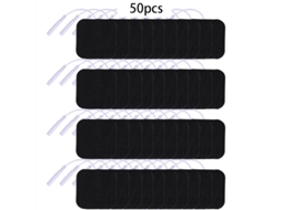 Elétrodos Adesivos EIFSON 50pcs 5x5cm 2mm para Ems (preto)